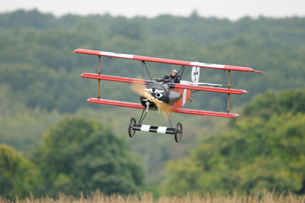 1/3-scale Fokker Triplane Flight Report — Sneak Peek