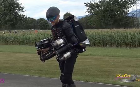 Flying Like Iron Man