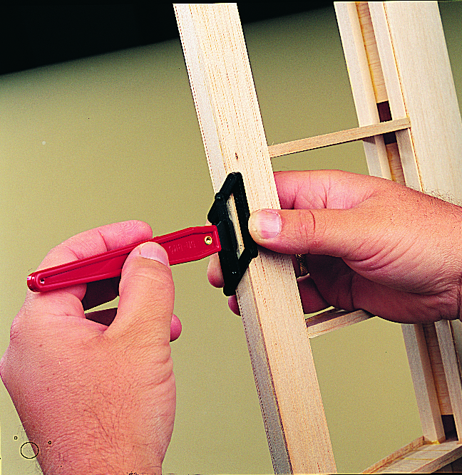 Model Airplane News Workshop Tip — Installing Hinges
