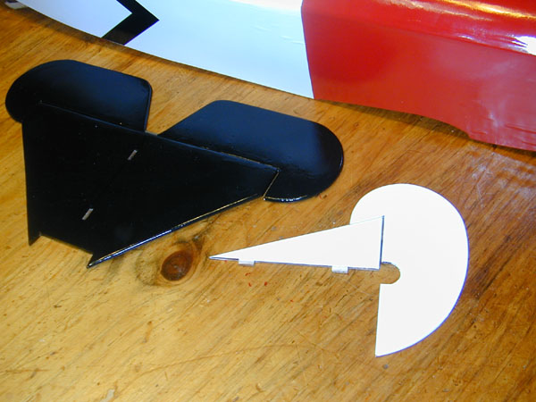 Mini Fokker cover and finish