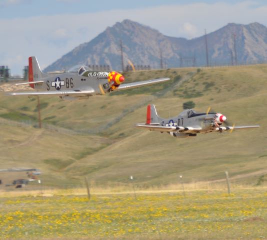 RC Warbird Formation Flying