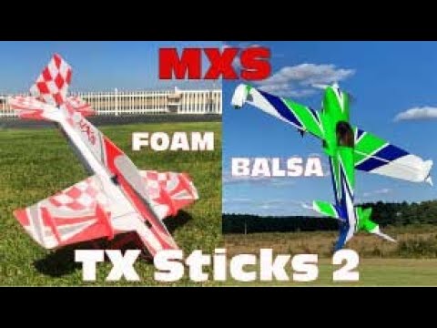 Transmitter Sticks Foam/Balsa