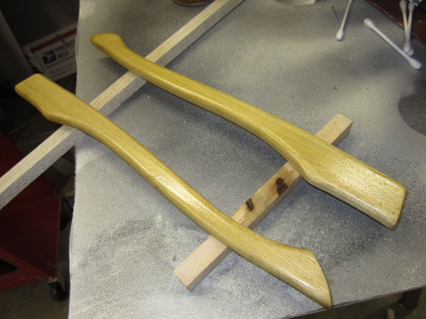 Small details count: WW I "Axe Handle" Wingtip Skids