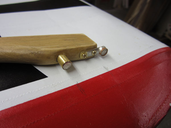 Small details count: WW I "Axe Handle" Wingtip Skids