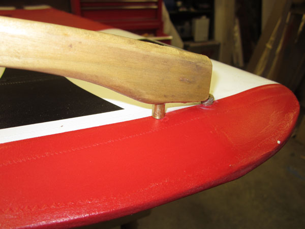 Small details count: WW I "Axe Handle" Wingtip Skids