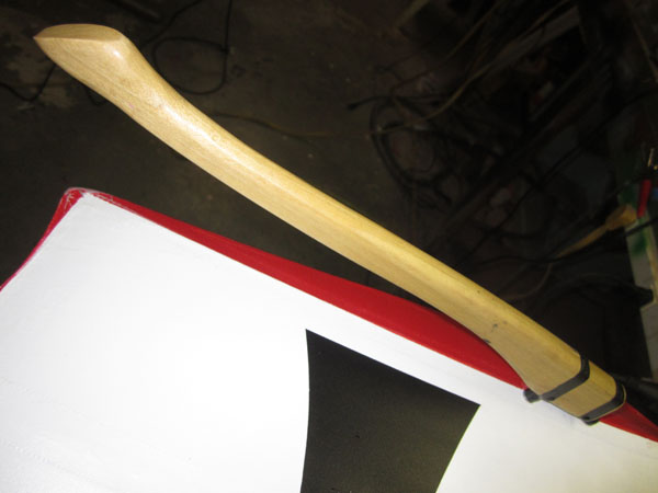 RC Airplanes -Scale Wingtip Skids — The Triplane gets some Axe Handles