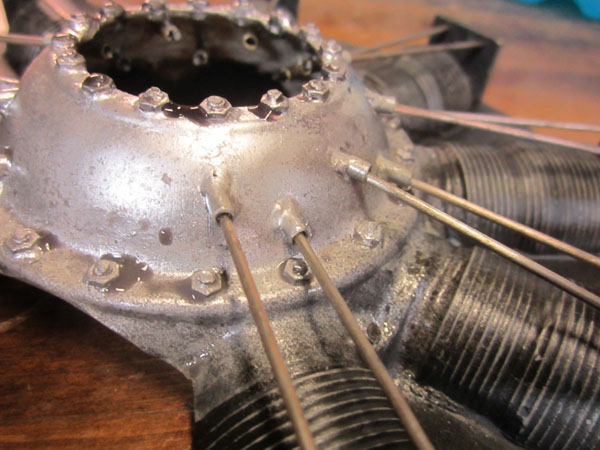 Installing a Dummy Rotary Engine — Dressing up my Camel — Part 2