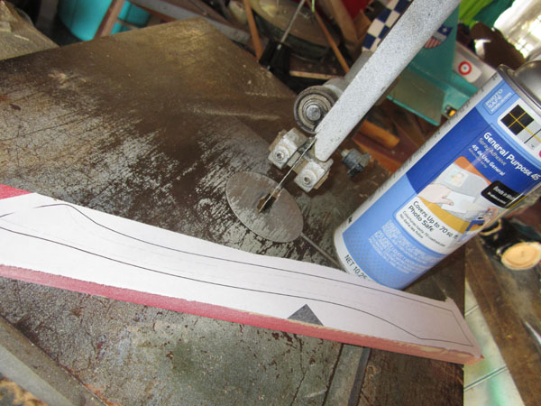 Small details count: WW I "Axe Handle" Wingtip Skids