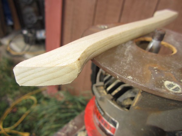 Small details count: WW I "Axe Handle" Wingtip Skids