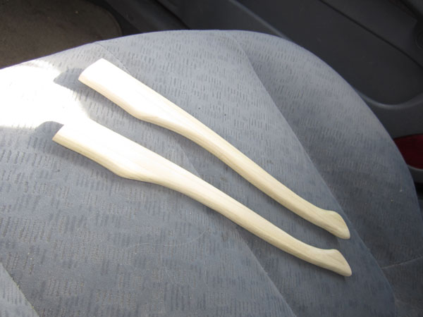 Small details count: WW I "Axe Handle" Wingtip Skids