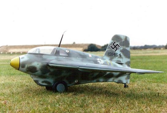Scale RC Me 163 Komet Rocket Plane