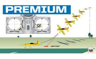 Model Airplane Flight: Master Forward Slips