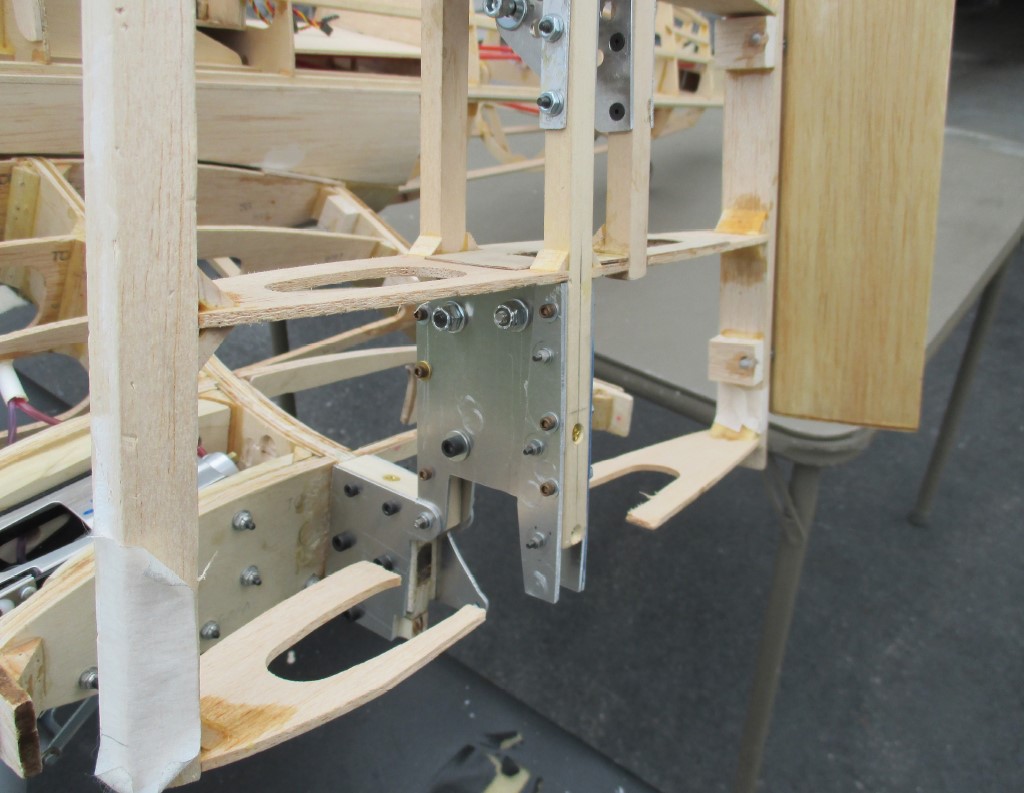 Model Airplane News - RC Airplane News | Corsair Folding Wing Mechanism