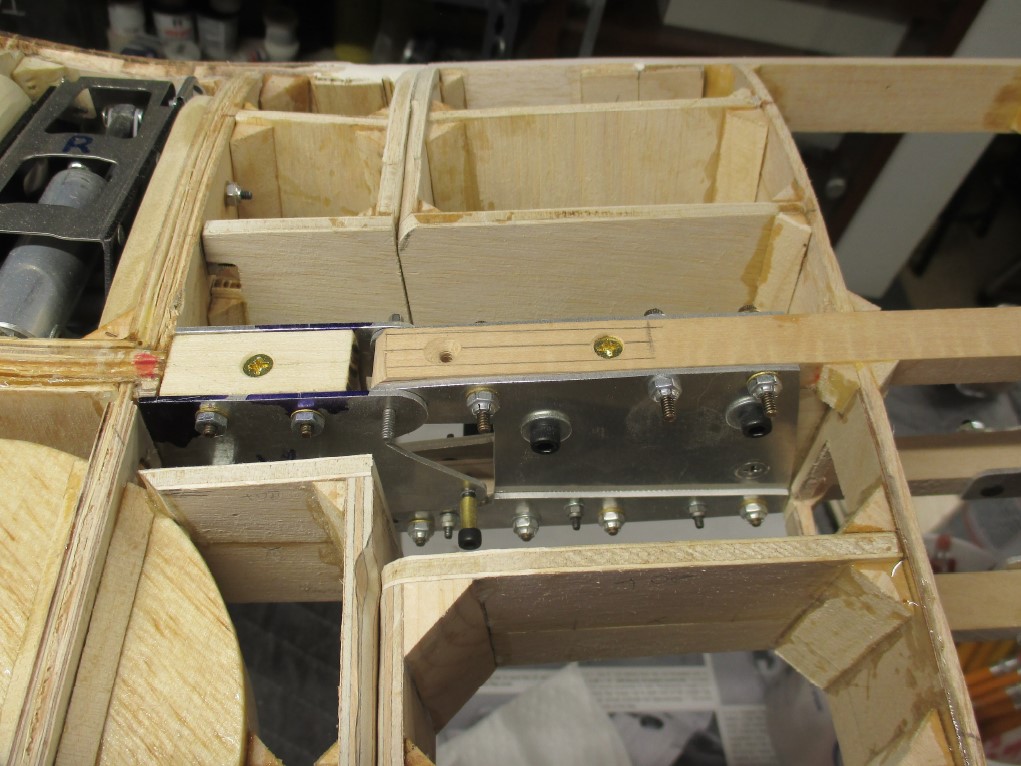 Model Airplane News - RC Airplane News | Corsair Folding Wing Mechanism