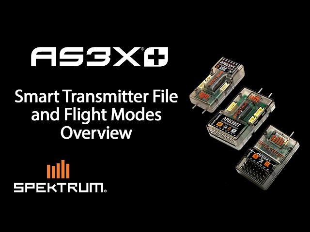 Spektrum Smart Transmitter File (STF) and Flight Modes Overview for BNF Aircraft