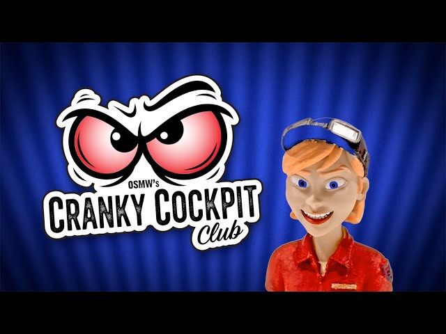 Cranky Cockpit Club - 3d printed pilots, with Loopin'Lucy