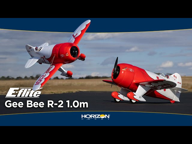 E-flite Gee Bee R-2 1.0m RC Airplane