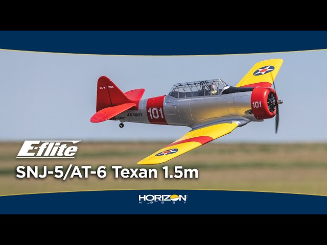 E-flite SNJ-5/AT-6 Texan 1.5m RC Airplane